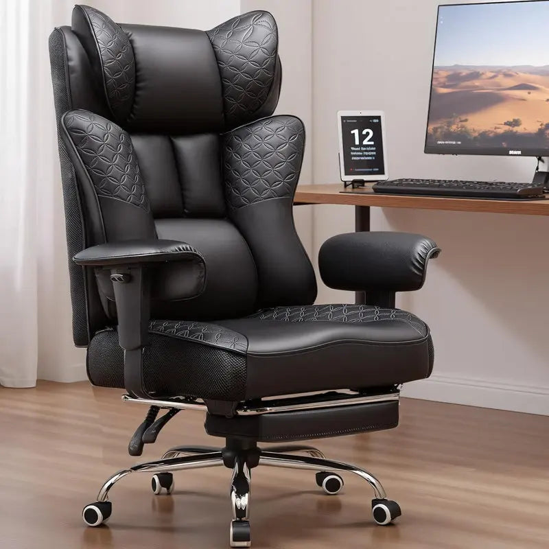GTPLAYER Ergonomic Gaming Office Chair With Foot Rest