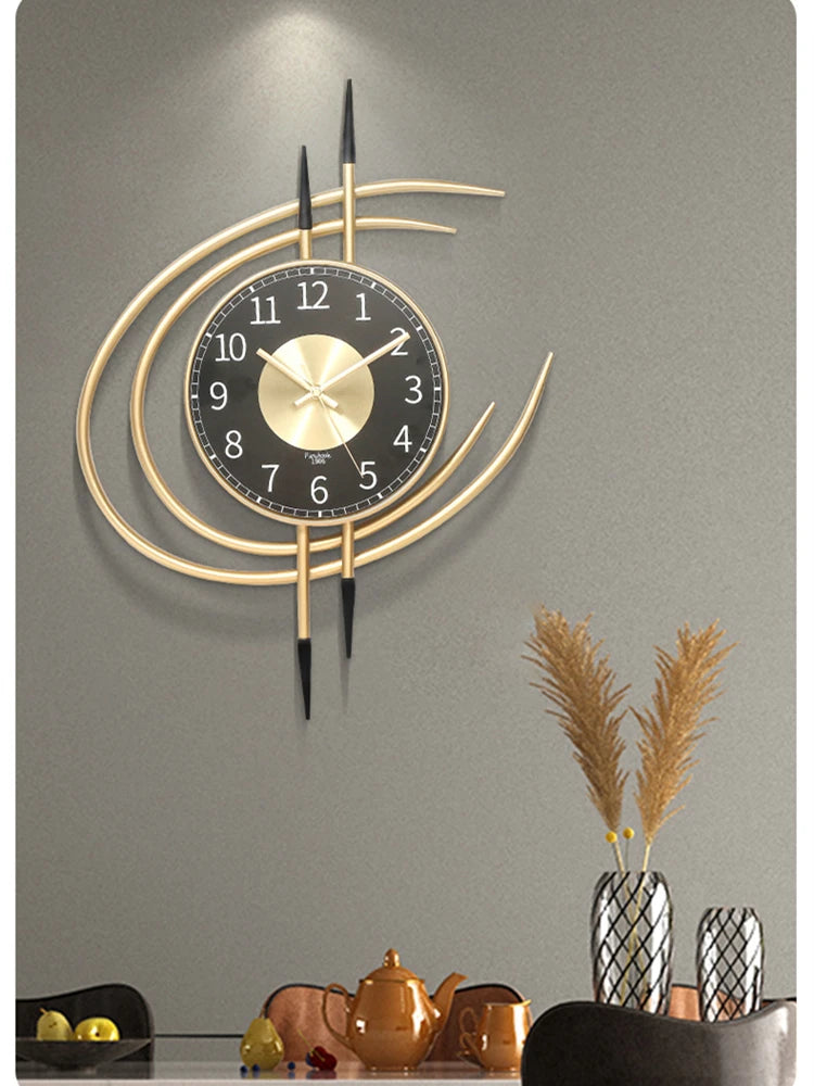 1PC 54CM Modern Simple Wall Clock Nordic Style Home Decoration Living Room Office Hotel Hanging Watch Affordable Luxury Design