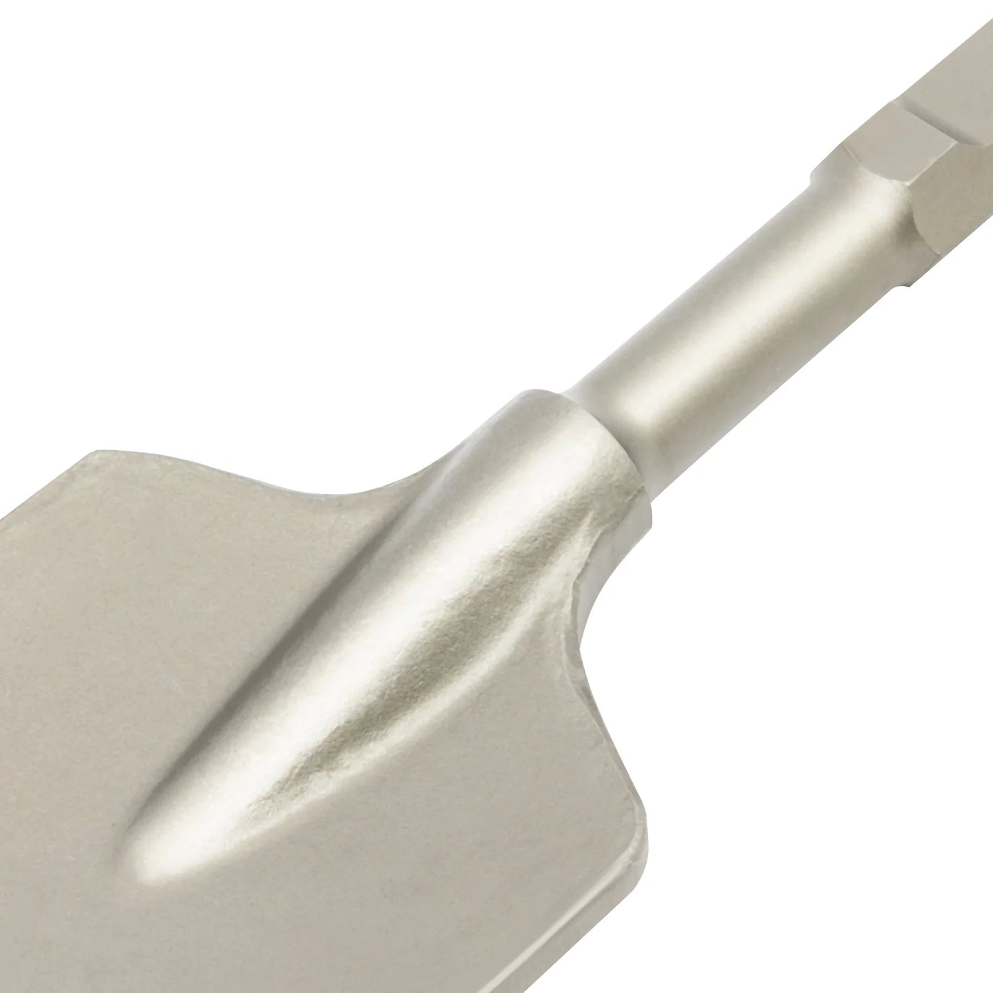 44*13.5cm Sharp Shovel Shank Demolition Hammer Clay Spade Cutter Concrete Chisel Long Shovel Bit For 65/95 Jack Hammer