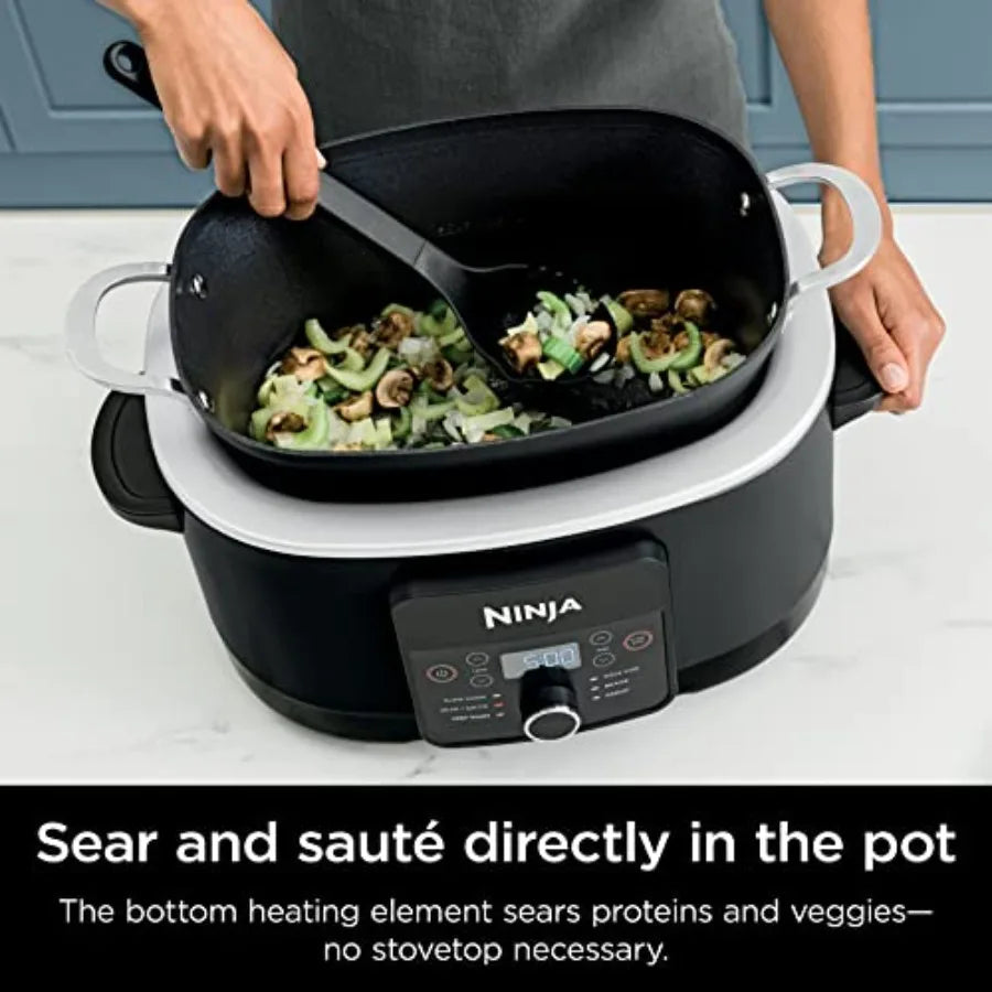 SHXI 12-In-1 PossibleCooker Plus Multi-Cooker With Glass Lid