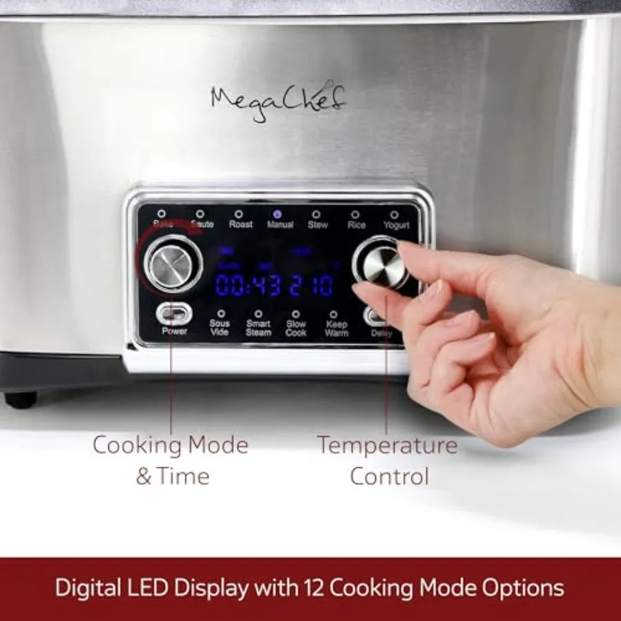 Yao Hui Huang 12-in-1 Programmable Multi Cooker With Sous Vide