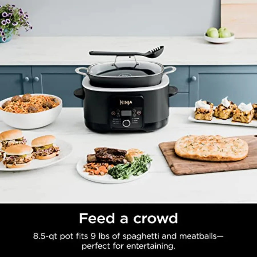 SHXI 12-In-1 PossibleCooker Plus Multi-Cooker With Glass Lid