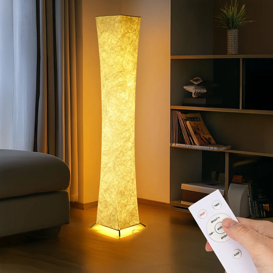 Soft Light Floor Lamp With LED And Tyvek Shade 3000K