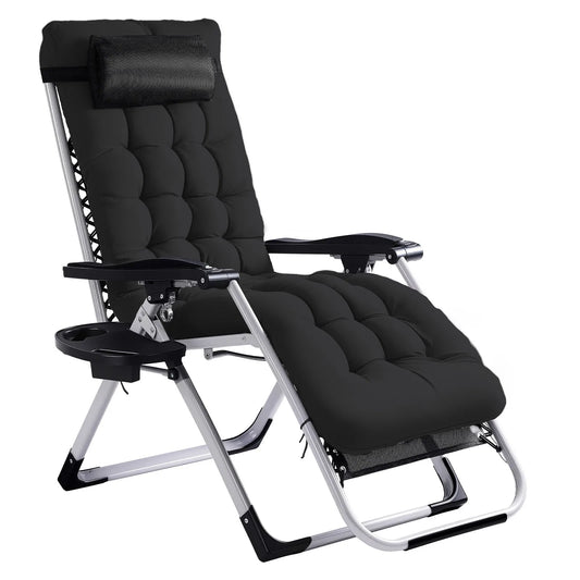 Folding Zero Gravity Recliner Chair 300 LBS Capacity
