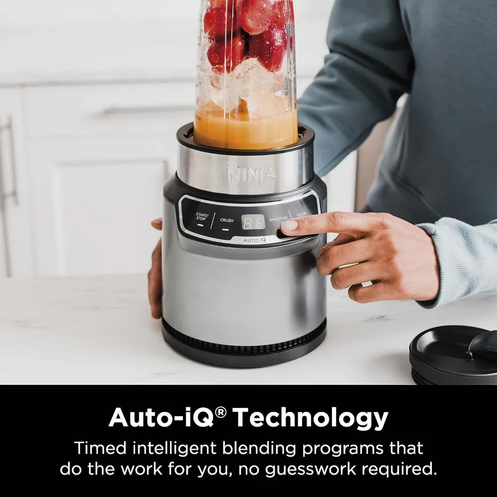 Ninja Nutri Pro Single Serve Blender For Smoothies Shakes Frozen Drinks