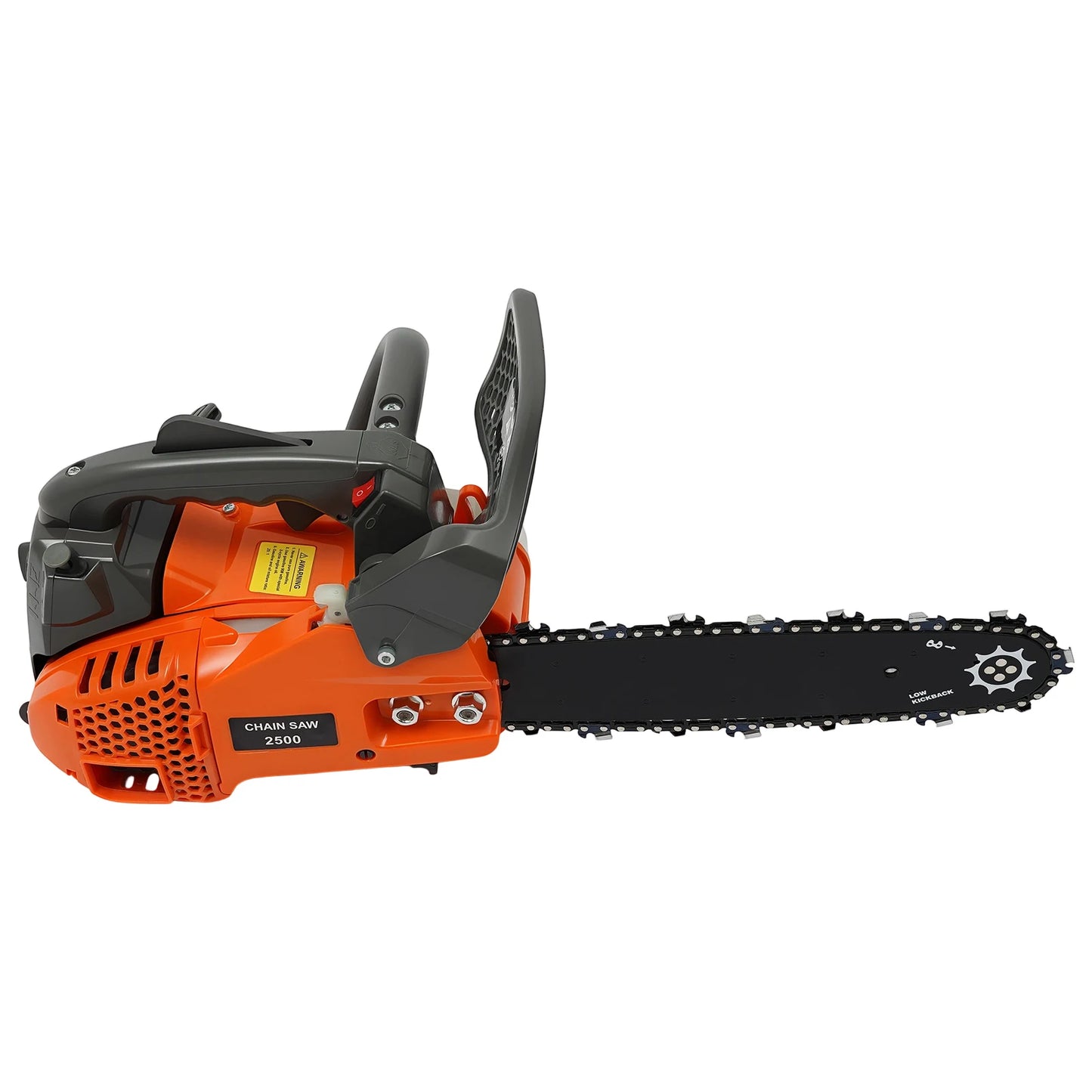 25.4cc 2-Cycle Gas Powered Chainsaw 11.8-inch Guide Bar 900W Gasoline Power Chain Saws Tree Cutting Trimming Log 1.22hp