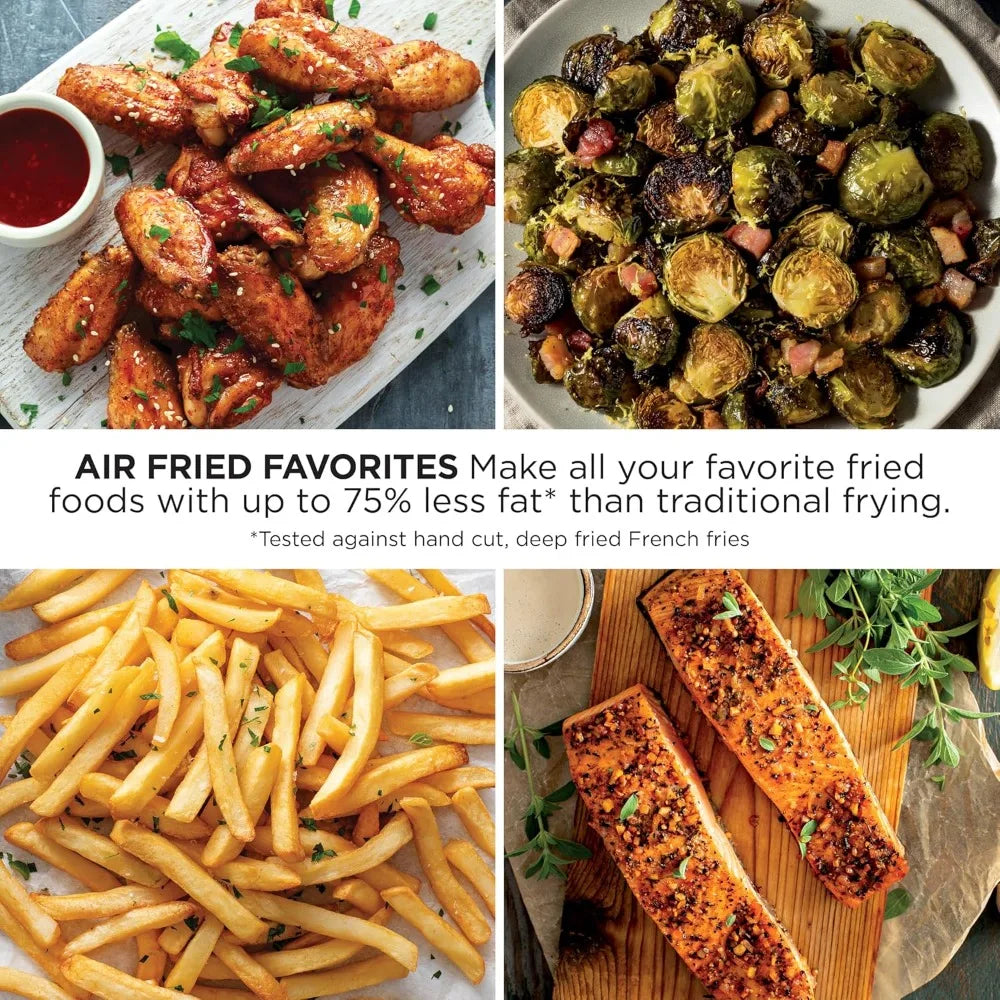 XMSJ 4-in-1 Air Fryer Roast Crisp Reheat Dehydrate