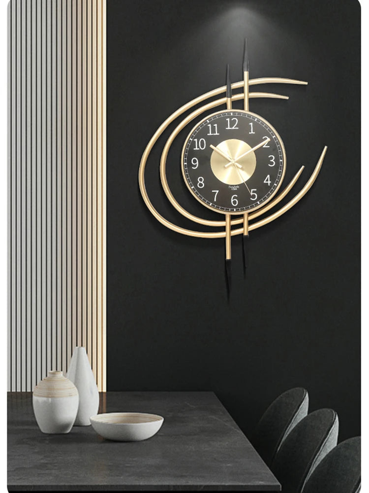 1PC 54CM Modern Simple Wall Clock Nordic Style Home Decoration Living Room Office Hotel Hanging Watch Affordable Luxury Design
