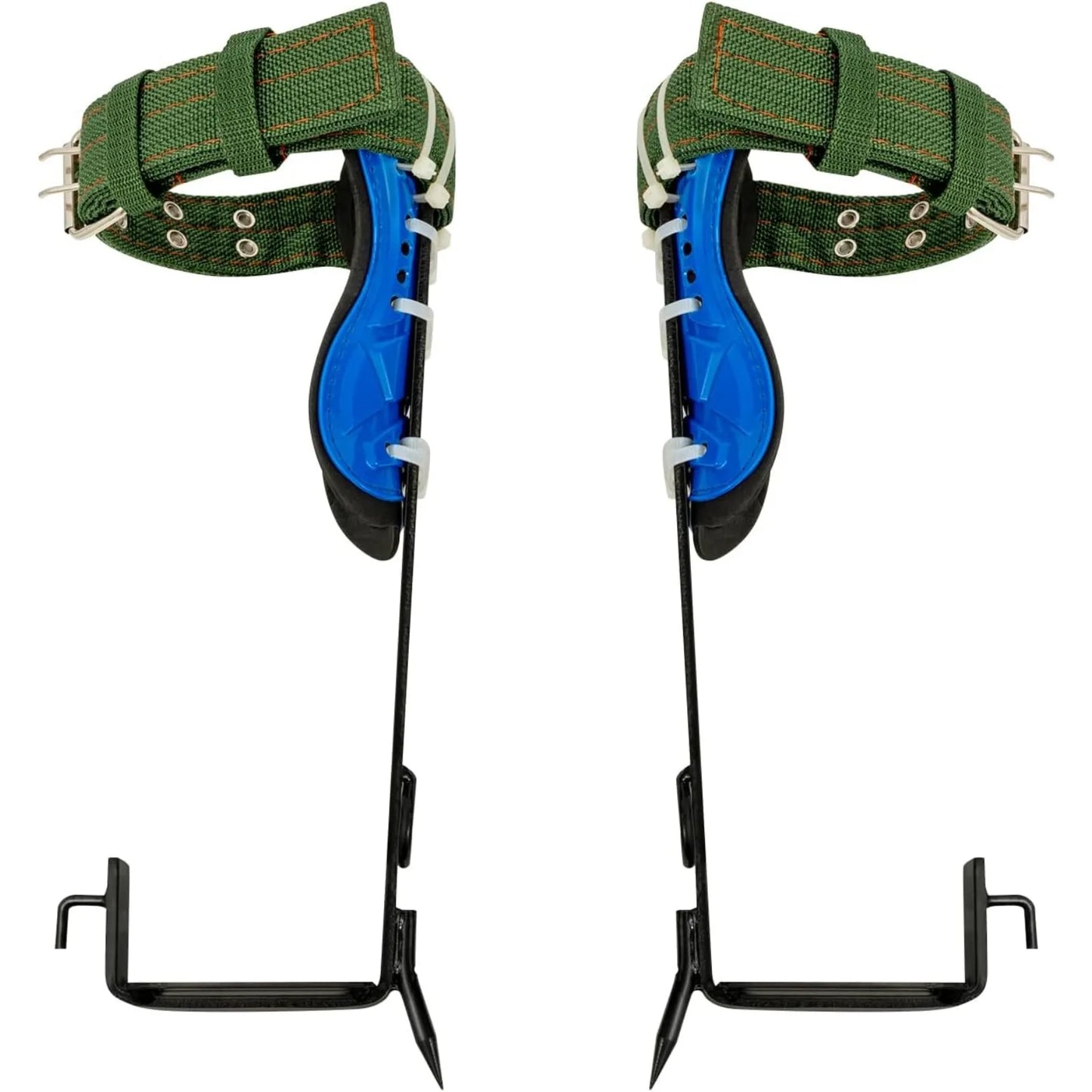 Tree Climbing Spike Set ,Portable Adjustable Lanyard Carabiner,Safety Belt Straps,  for Hunting Observation, Picking Fruit
