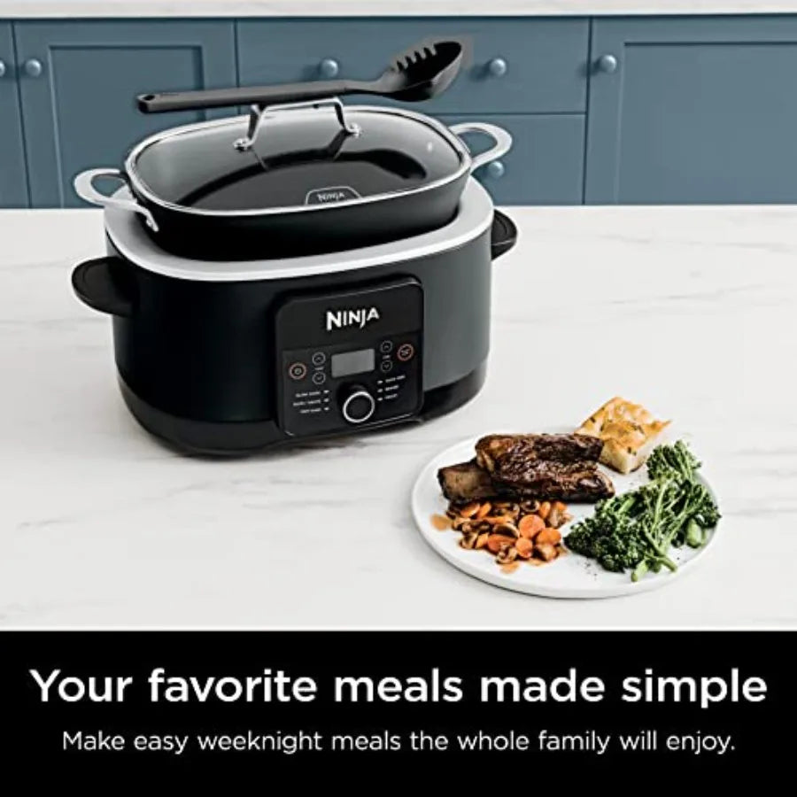 SHXI 12-In-1 PossibleCooker Plus Multi-Cooker With Glass Lid