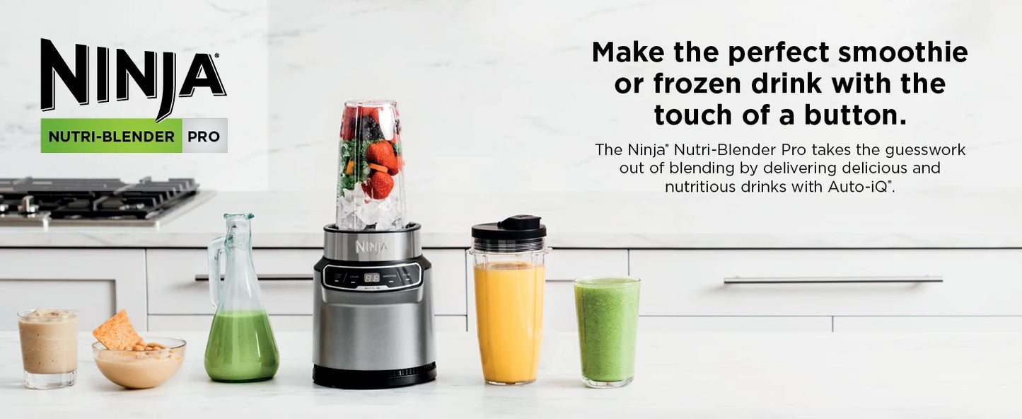 Ninja Nutri Pro Blender For Smoothies And Frozen Drinks