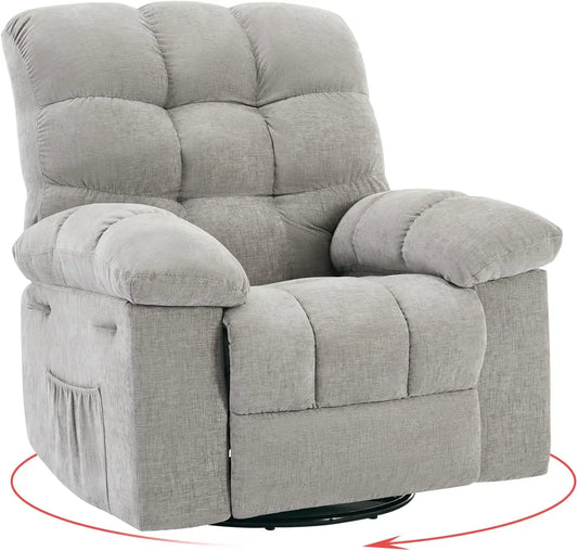 HiMISS Rocker Recliner Chair for Adults Overstuffed Glider